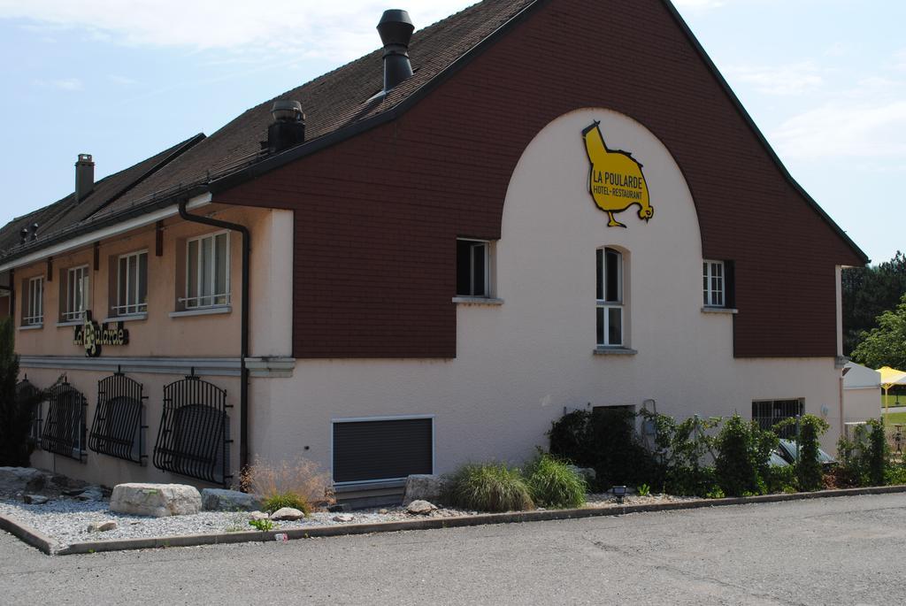 Motel - Hotel La Poularde Romont Eksteriør bilde